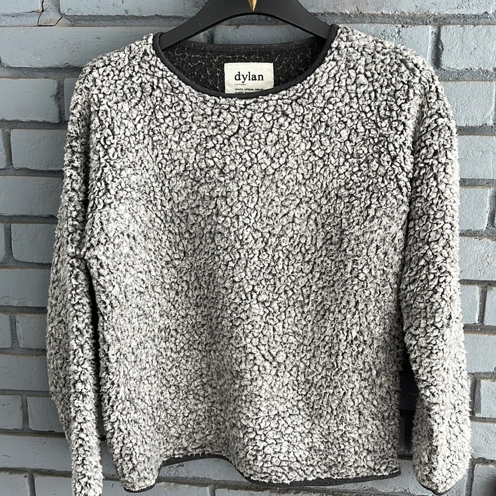 Dylan Sherpa crewneck sweater 🧡